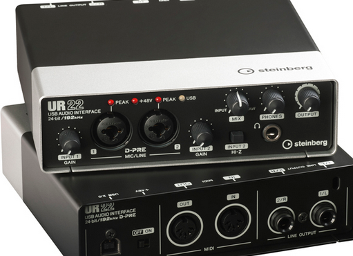 音频接口steinbergur22